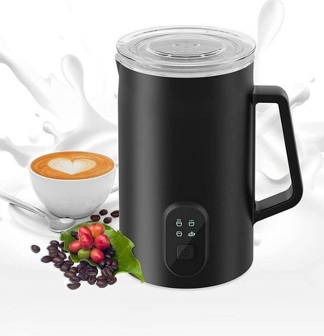 Kingze  4 in 1 Milk Foam Coffee Equipment Automatic Electric Milk Foam Machine 350ml Coffee Maker Electric Milk Frother