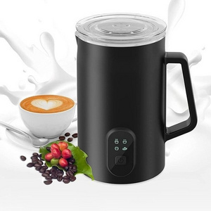 Kingze  4 in 1 Milk Foam Coffee Equipment Automatic Electric Milk Foam Machine 350ml Coffee Maker Electric Milk Frother