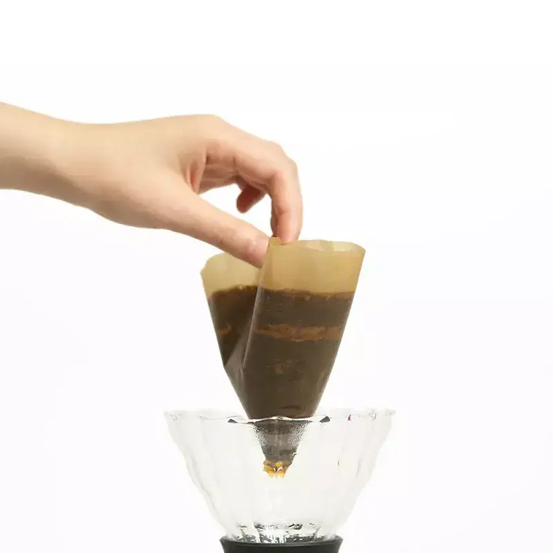 Kingze V 60 Cone Coffee Filters 100% Wood Pulp Disposable Paper Coffee Drip Paper Filters for Pour Over Coffee