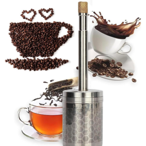 Kingze Coffee Infuser French Press Pot Stainless Steel Coffee Tea Infuser Press Type Infuser Tea Coffee Filters