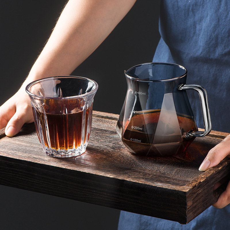 400ml 600ml V 60 Dripper Coffee Maker Other Hand Dripper Coffee Pot Filter Makers Glass Pour Over Coffee Maker