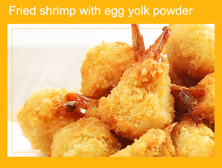 High quality egg yolk powder Japanese flavor seasoning salted duck egg yolk powder