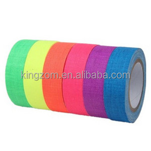 Blacklight Gaffer Tape UV Neon Material Strong Stick Reflect Tape for Stage Decoration