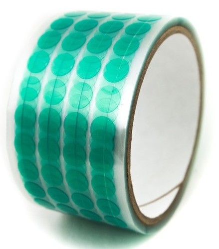 Green Blue Clear Polyester Tape with Silicone Adhesive Powder Coating Masking Tape