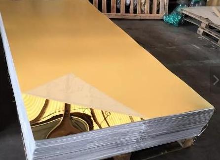 4x8 Plastic Mirror Sheet 1220x2440 0.8mm 1mm 2mm 3mm Golden Silver Colour Mirror Acrylic Adhesive Sheet Glass