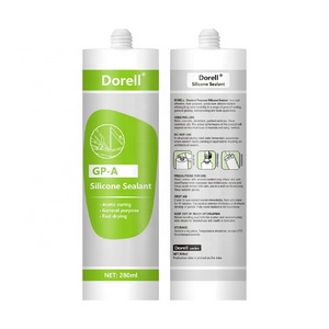 Dorell 600ml sausage acetic uv resistant silicone sealant no smell