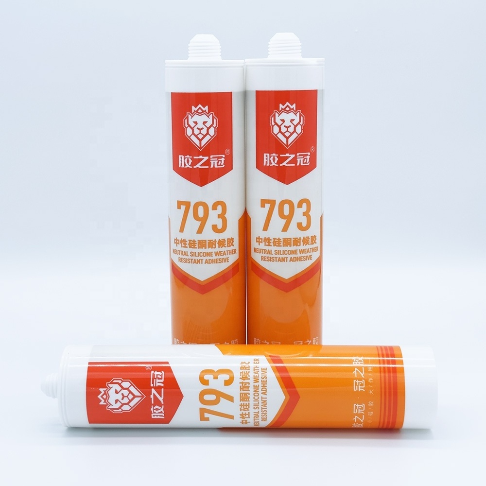 Free sample weather-proof sanitary ceramics tile silicone sealant adhesive