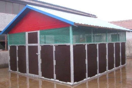 durable hot dipped galvanized calf house , calf hutch /portable houses for cows