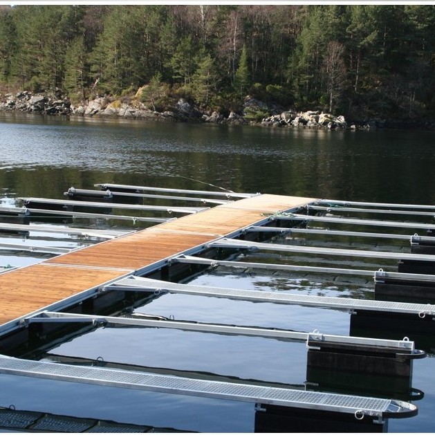 Floating Pontoon For Boat And Yacht Mooring