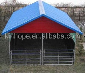 Hot Sale Galvanized Steel Cattle House Cow Shelter For Sale