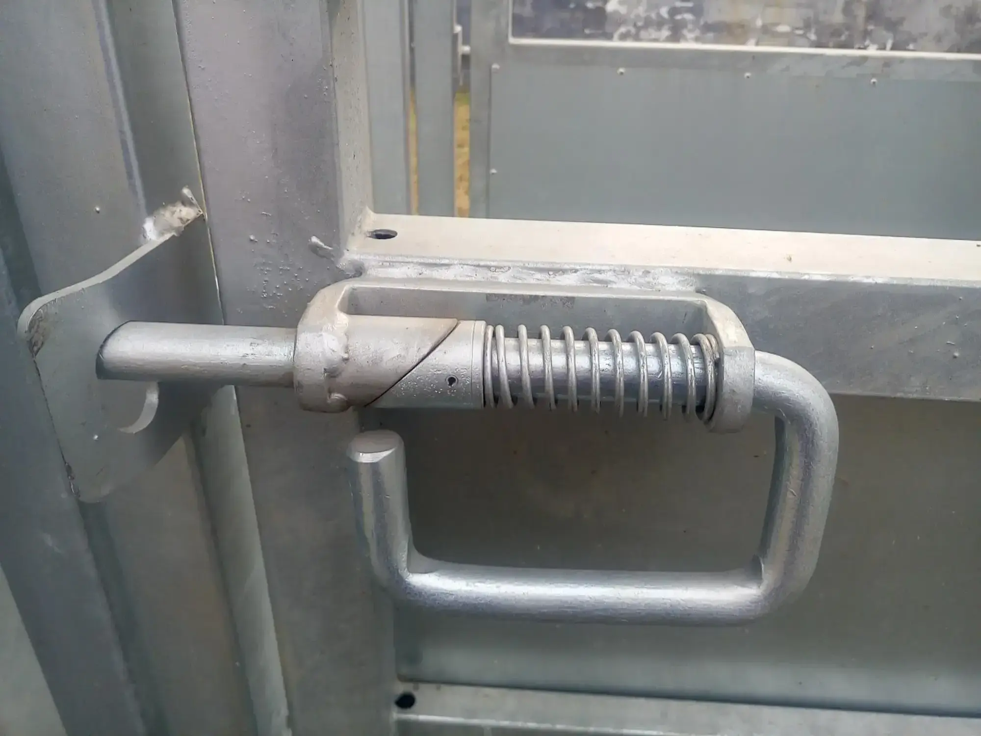 Farm Fitting Hot Dip Galvanized Steel Cattle Yard Fitting Cattle Fence Lock Cattle Gate Slam Latch