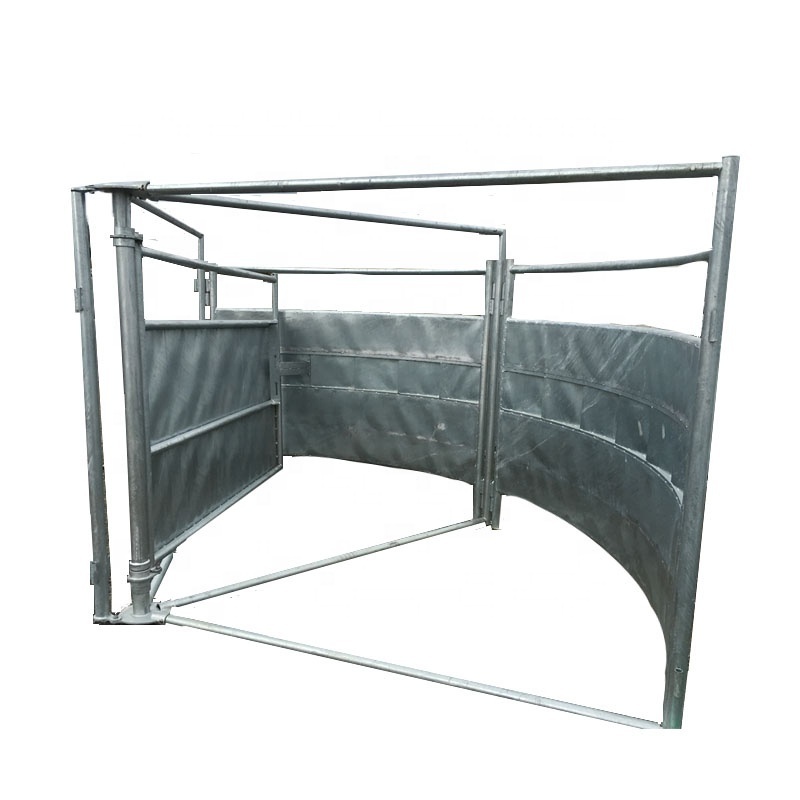 hot dip galvanized 3m wide heavy duty cattle panel forcing pen panel