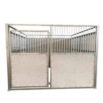 HDPE or PVC infilled 3m x2.2m galvanized portable temporary horse stables horse stall panel