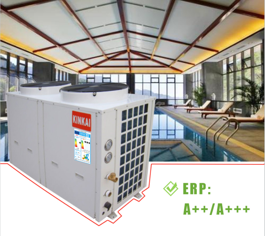 China KINKAI above ground spa swimming pool water heater pump heating system 220V/380V electric pool heater