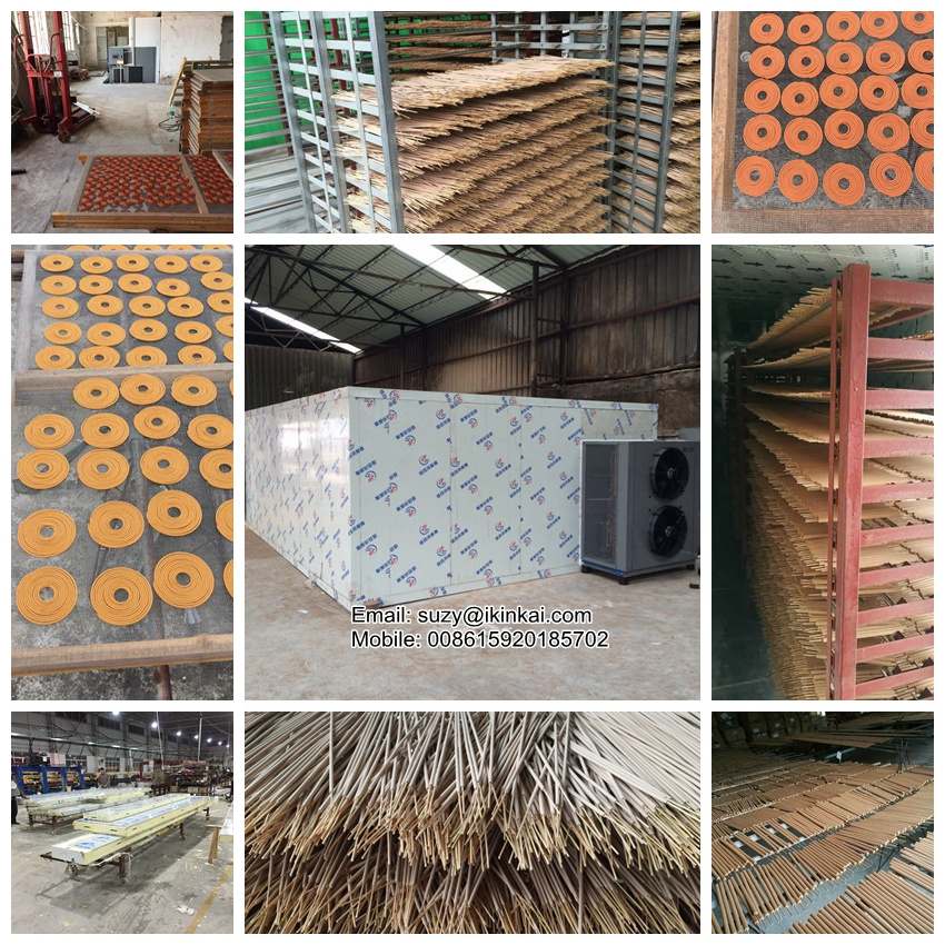 KINKAI Industrial Agarwood Incense Stick Dryer Sandalwood Drying Machine Round Bamboo Incense Agarbatti Stick Dehydrator Machine