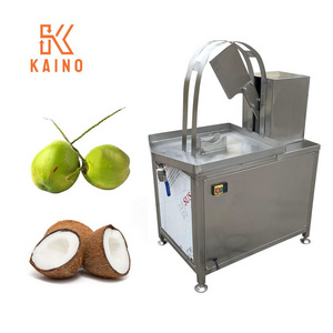 Easy to Use Stainless Steel Fresh Green Coconut Cutting Half Juice Extractor/ Huge Coconut Cutting Machine