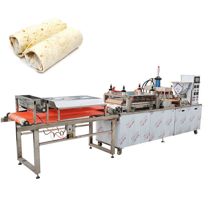 KAINO Industrial Fully Automatic Production Line Naan Roti Making Machine Commercial Automatic Roti Maker