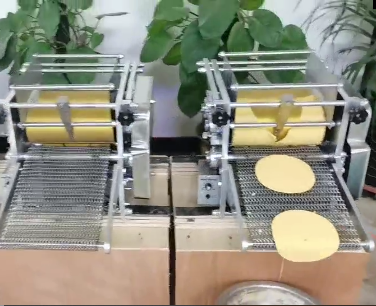 industrial machine to make flour tortillas chapati press make machine