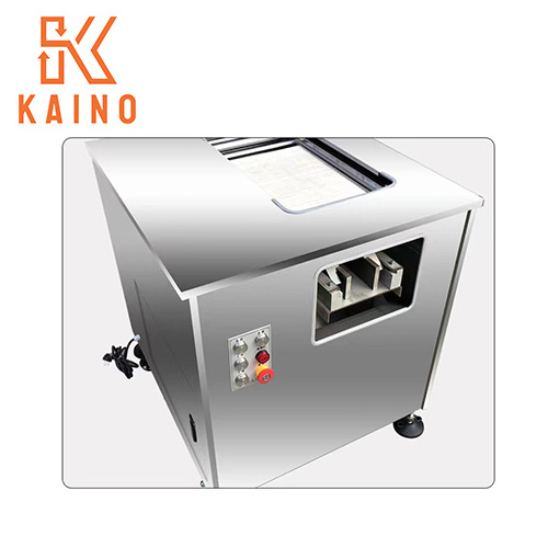 KAINO Commercial High Capacity Stainless Steel Double Chamber Fish Slicer Slicing Fillet Machine