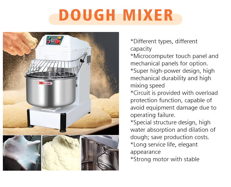 KAINO Rotary Oven Dough Sheeter Divider Dough Mixer Pizza Oven Commercial Bread Making Machine Baking Bakery Equipment