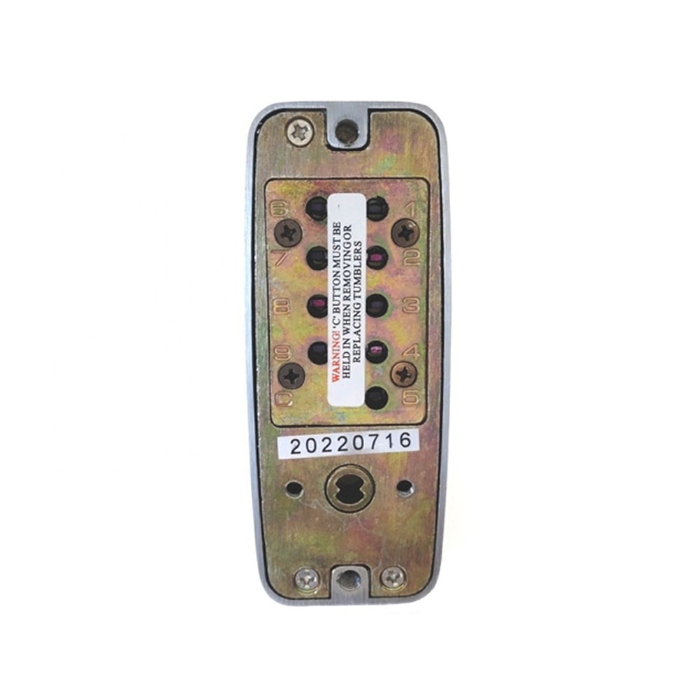 Custom Made High Quality Mechanical Push Button Pin Code Door Lock with Keypad