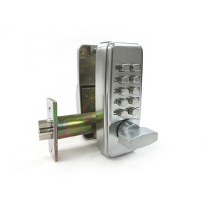 Custom Made High Quality Mechanical Push Button Pin Code Door Lock with Keypad