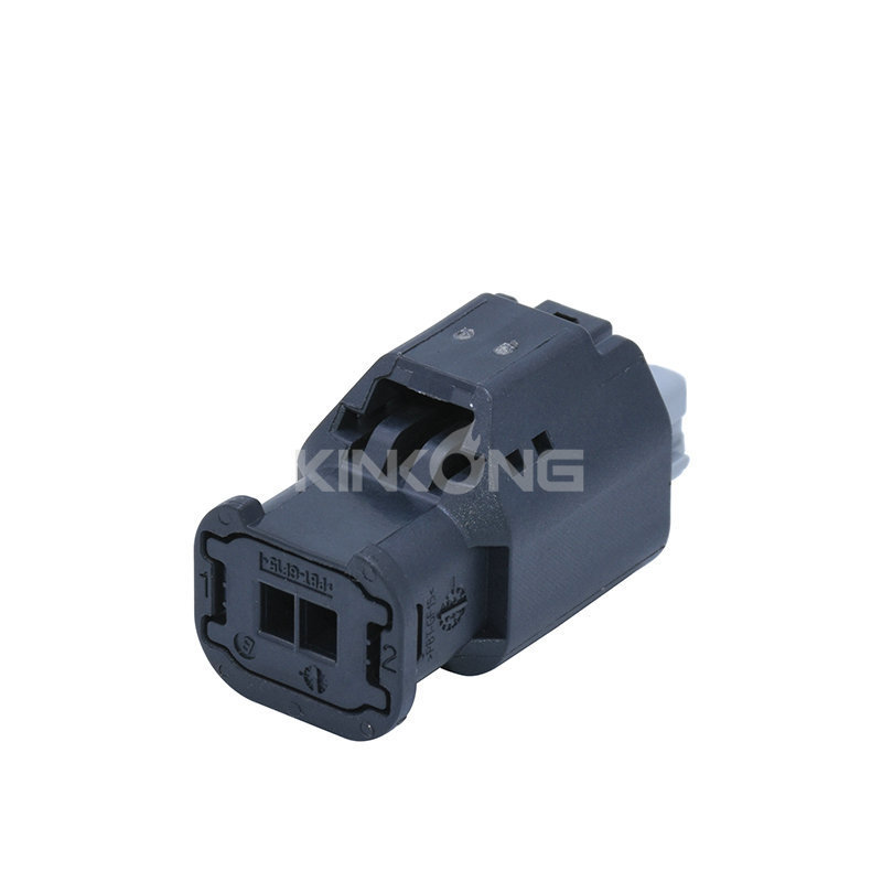 2 pin female black waterproof Sensor Flat Contact System connector 1801175-3