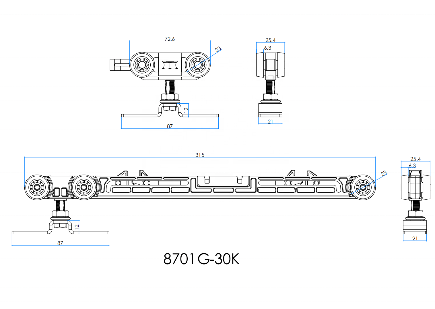 sliding roller door for privacy glass sliding hangar door roller 360 turn sliding door roller