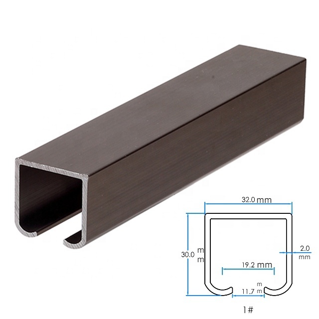 folding door track Sliding door aluminum profile folding door aluminium profile