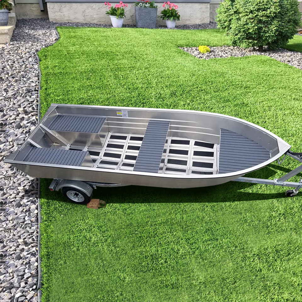 New Factory-Priced All-Welded Aluminum Fishing Jon Boat with Outboard Motors