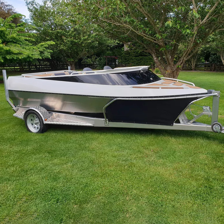 Kincoean 2022 New 16ft Aluminum Jet Boat With Engine and Jet Drive for Sale