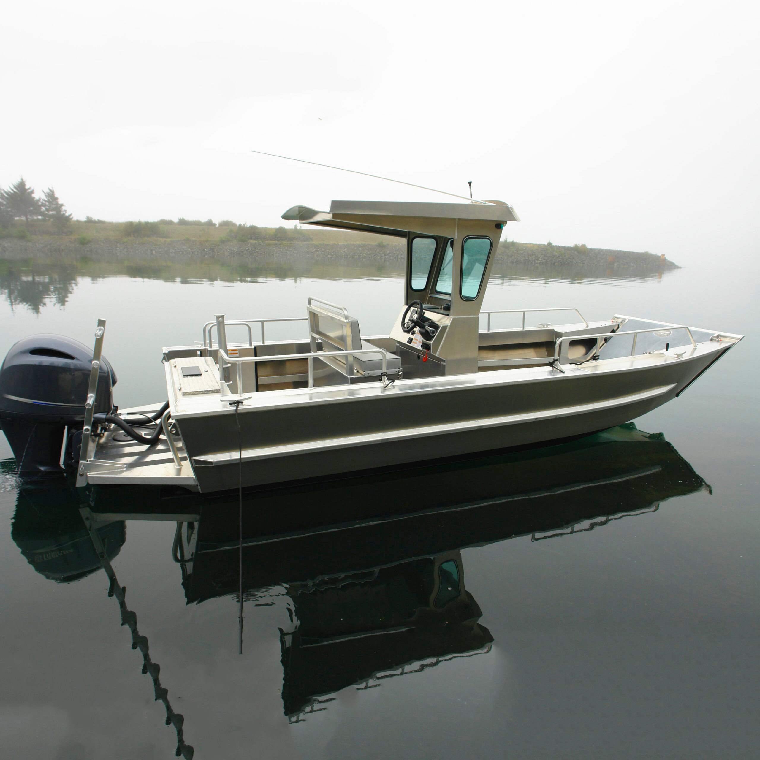 Manufacturer High Quality 21ft Landing Craft Centre Console Boat with Engine for Fishing and Water Operations for sale