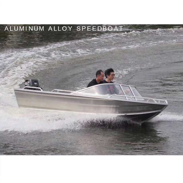 Aluminum speedboat yacht speed boat 4 seats 6 seats 8 seats luxury aluminum fishing boats motorboats