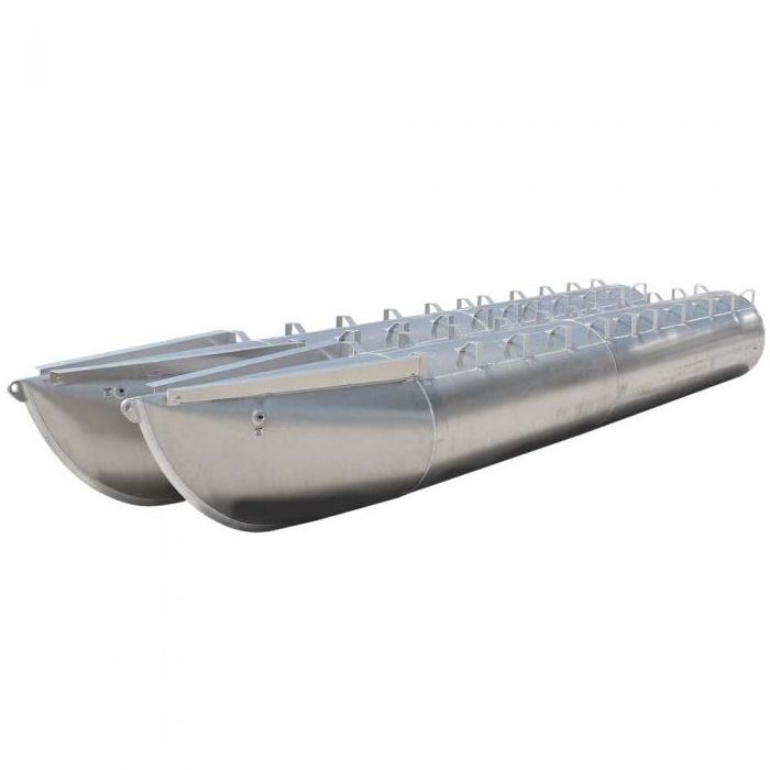 Aluminum pontoons tubes for pontoon boat