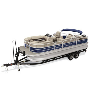 27ft 8.2m Pontoon Boat with Trailer wholesale outboard engine fishing pontoon boat