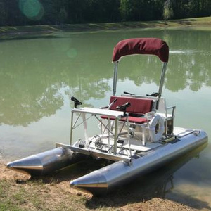 Best Small Foot Aluminum Pontoon Paddle Watercraft Boat for Sale in Low Price