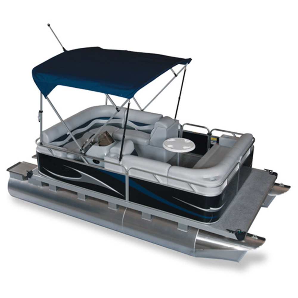 Kinocean Ecocampor 2020 16 Foot Tiny Pontoon Hibrid Boat Mini Cheap Aluminium Small New Pontoons For Sale