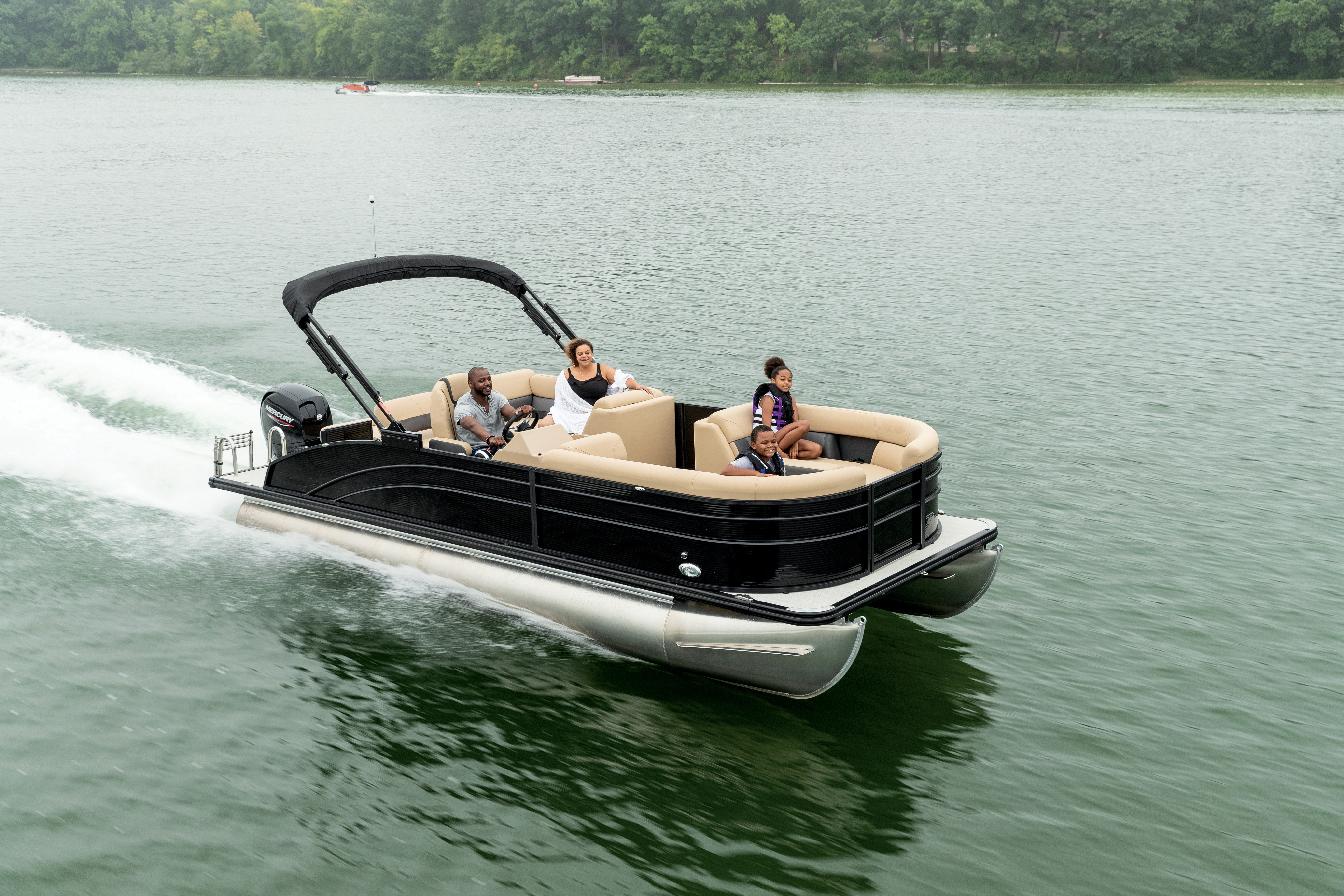 Kinocean New Design Silent Electric Yacht Pontoon Boat Kits Zero Emissions Party Barge for Sale