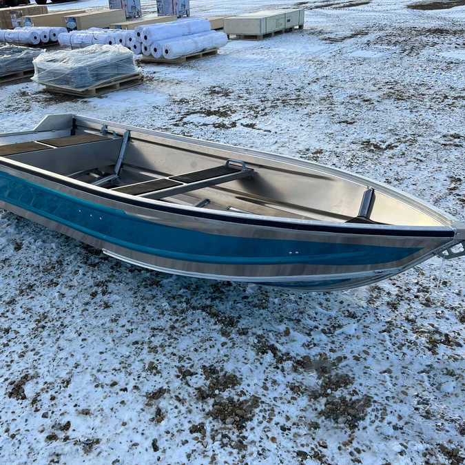 12ft fishing row Boat 3mm Aluminum with CE Certificate and boat engine