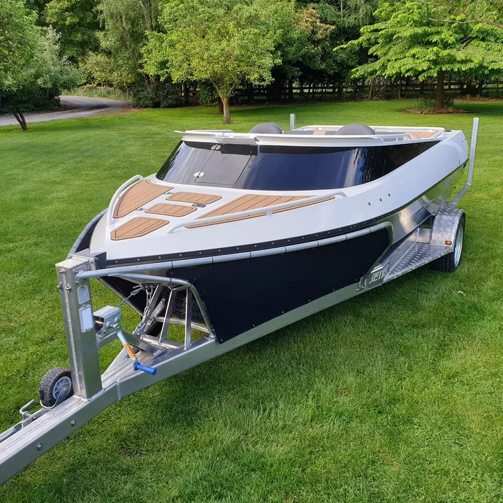 Kincoean 2022 New 16ft Aluminum Jet Boat With Engine and Jet Drive for Sale