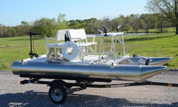 Best Small Foot Aluminum Pontoon Paddle Watercraft Boat for Sale in Low Price