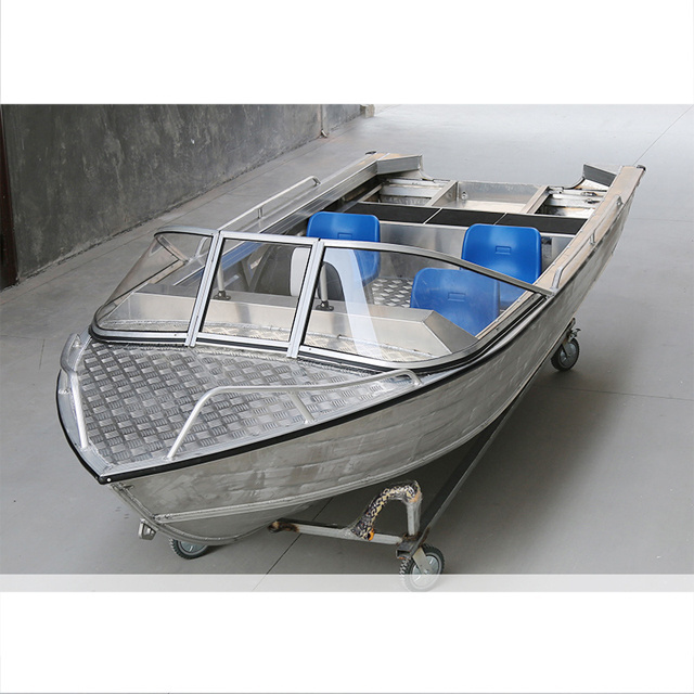 Aluminum speedboat yacht speed boat 4 seats 6 seats 8 seats luxury aluminum fishing boats motorboats