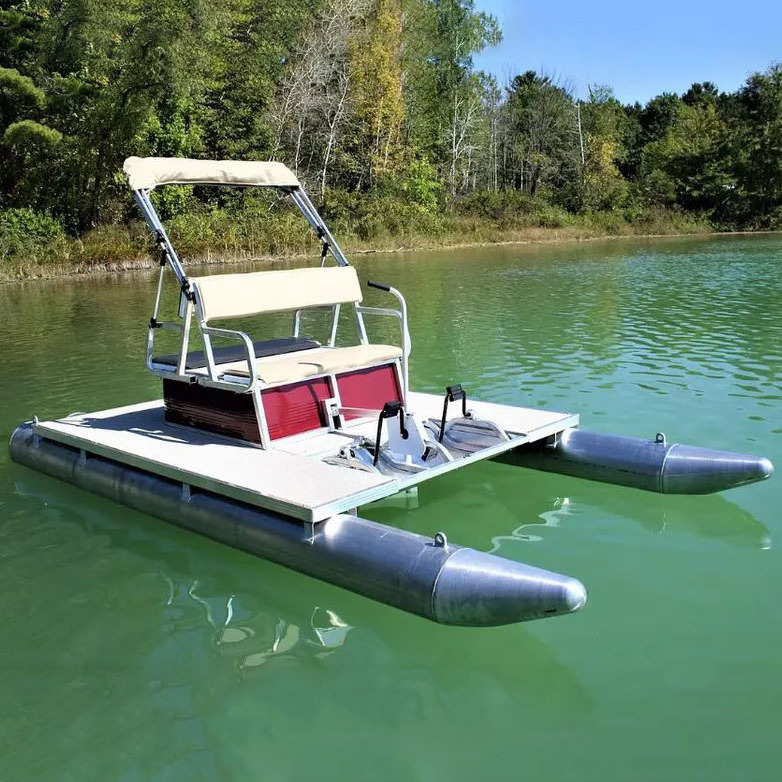 2 Person Mini Fishing River Water Aluminum Best Paddle Boat for Sale in Good Price