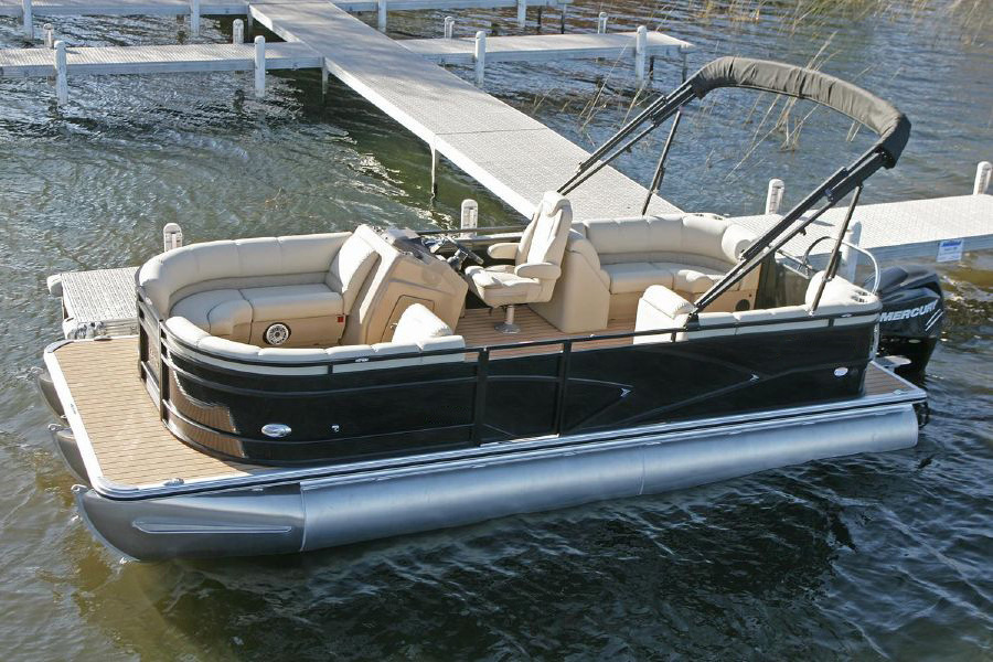 2022 New Arrival Nicest Grand Island Tri Hull Center Console Pontoon Boat for Sale