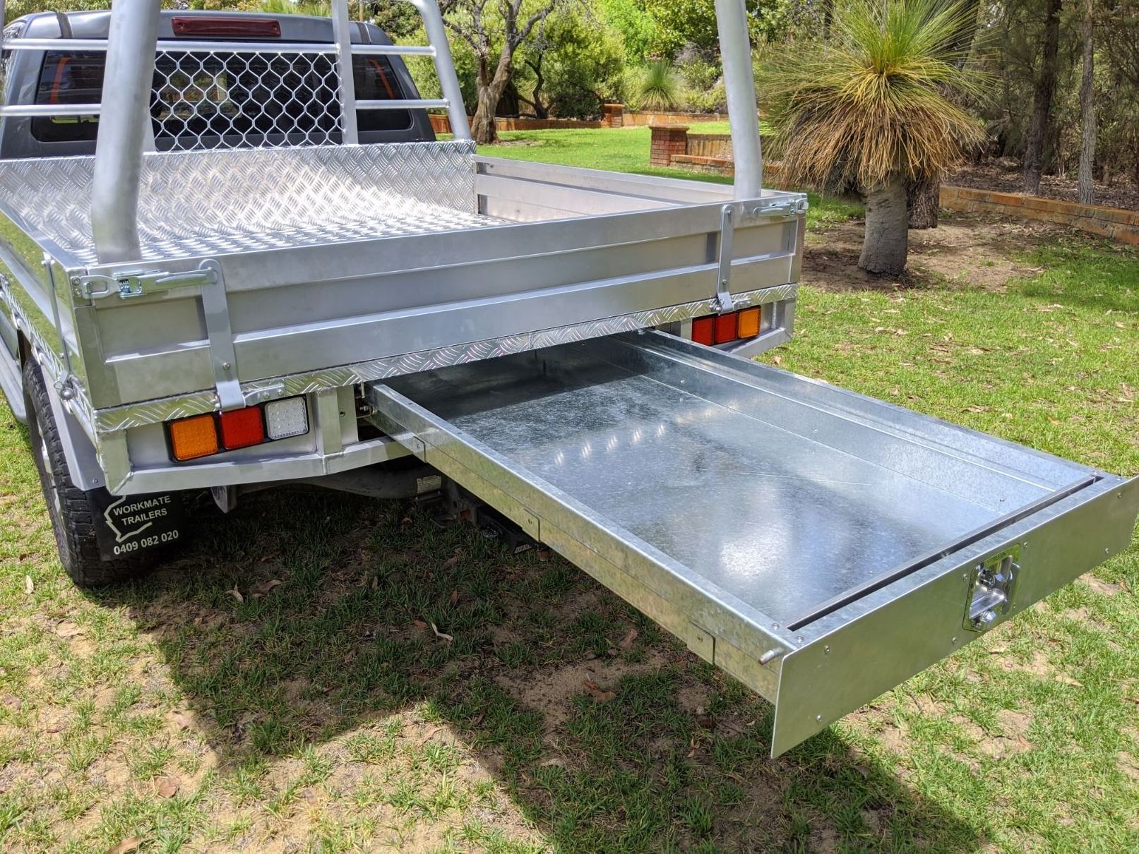 Canopy Cargo Drawer Tool Box Aluminum UTE Trays Waterproof Storage Customized Aluminum Truck Tray 2022 Kinilife Aluminium 8'