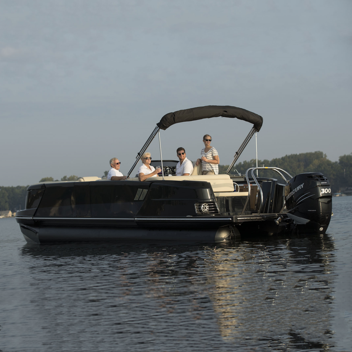 2023 Ecocampor 22FT 7m Water Floating Barge with Second Deck Slid Aluminum Pontoon Boat