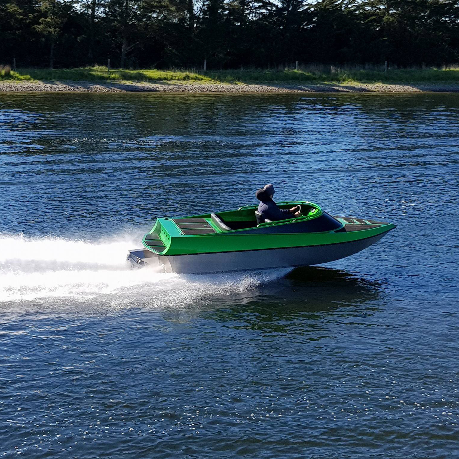 2022 Hot Aluminum Racing Jet Boats with 1812 cc 4 Cylinders Inboard Engine for Sale