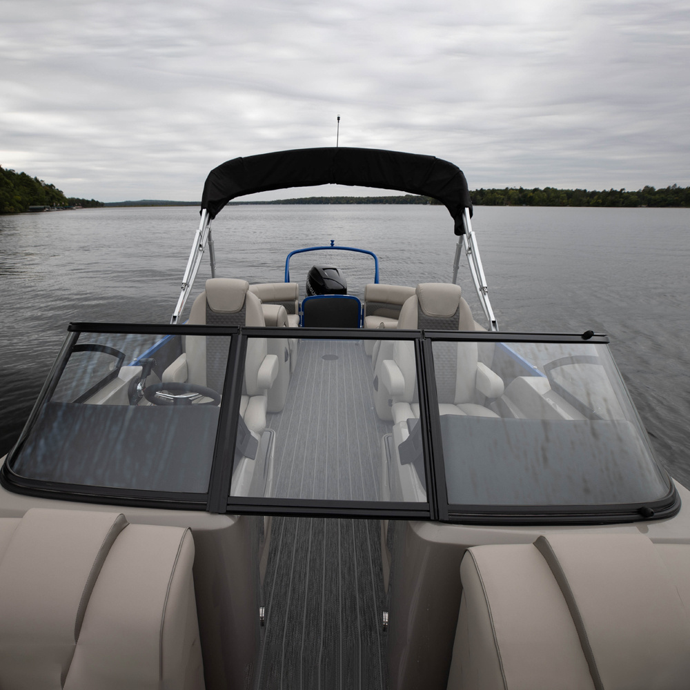 New Trends Kinocean Luxury Outboard Engine Aluminum Pontoon Fishing Boats For Sale