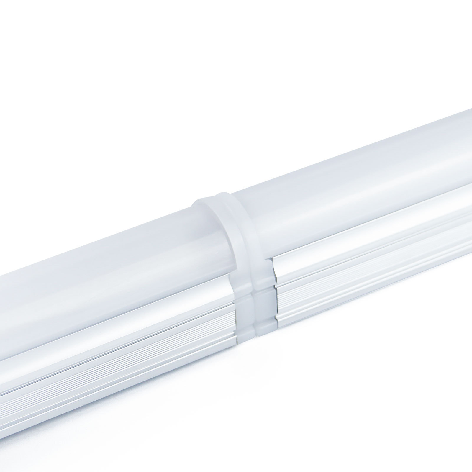 super bright t8 tube 45W 60W 72W seamless connection office linear linkable led integrated 8FT tube light fixture 2400mm