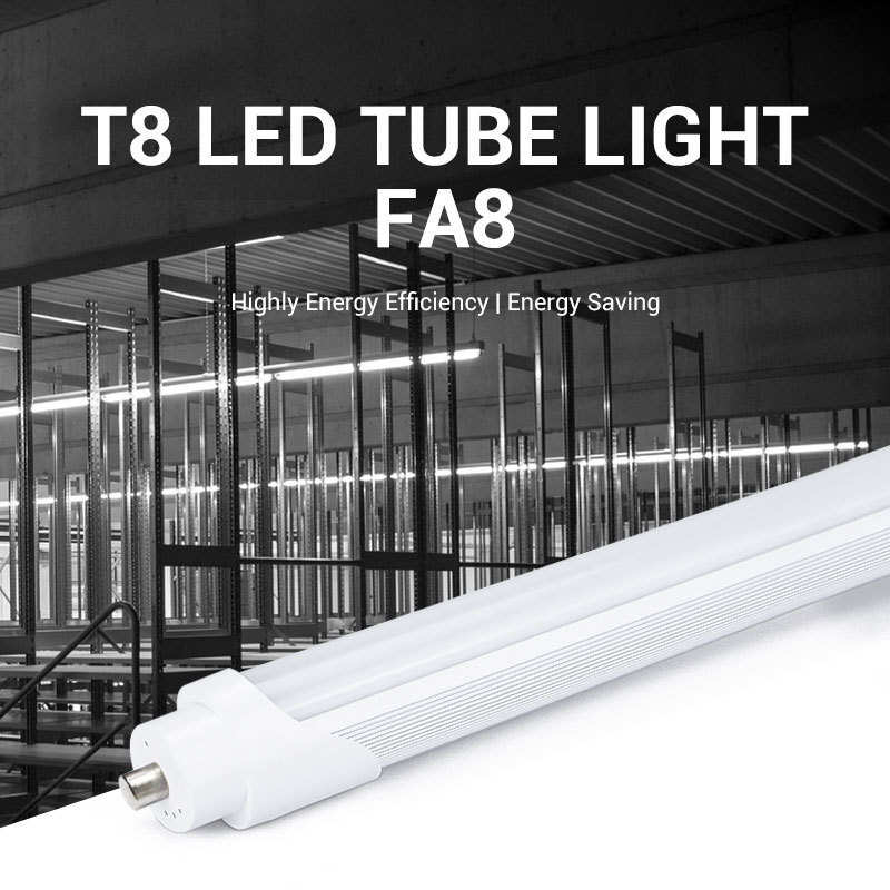 super bright high bay 2400mm 8ft t8 tube light led fixture with low price for workshop 5000k 36 watt replacement type b FA8 base